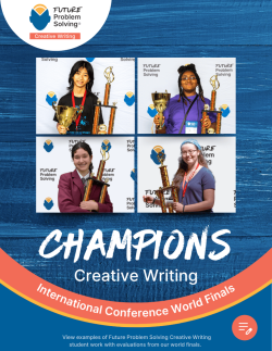 Champions: Creative Writing Examples with Evaluations