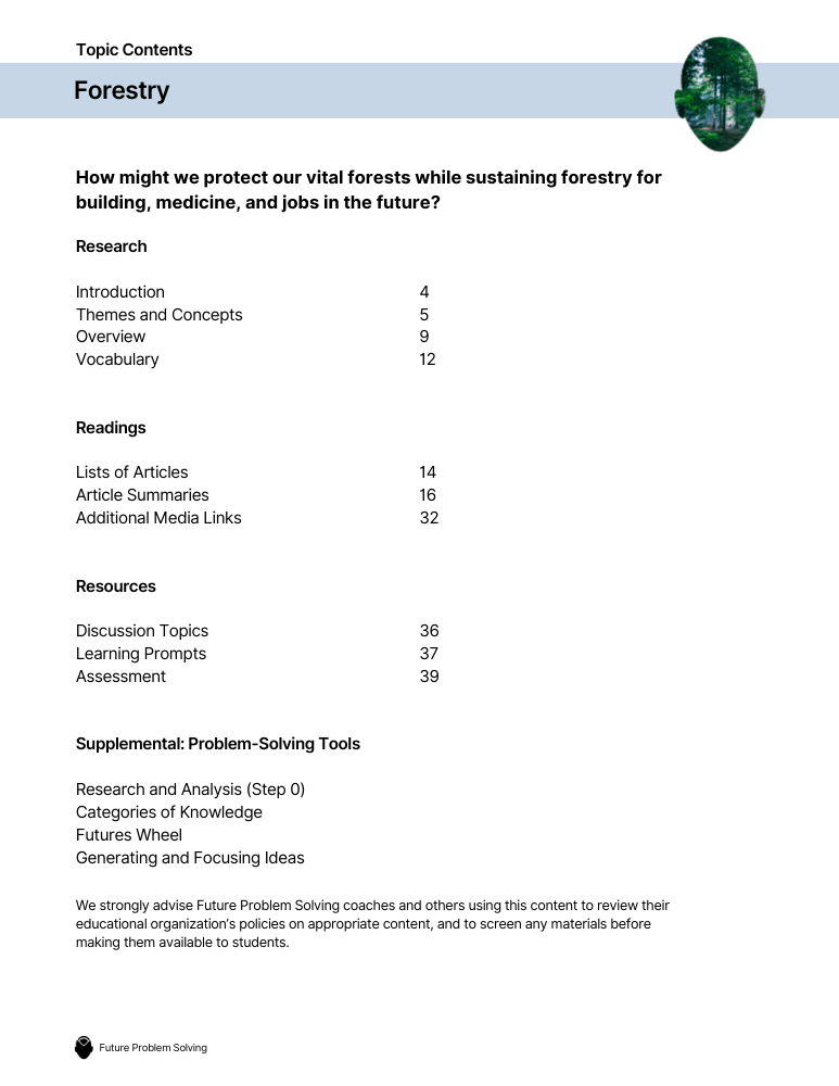 Forestry Topic Units - Image 2